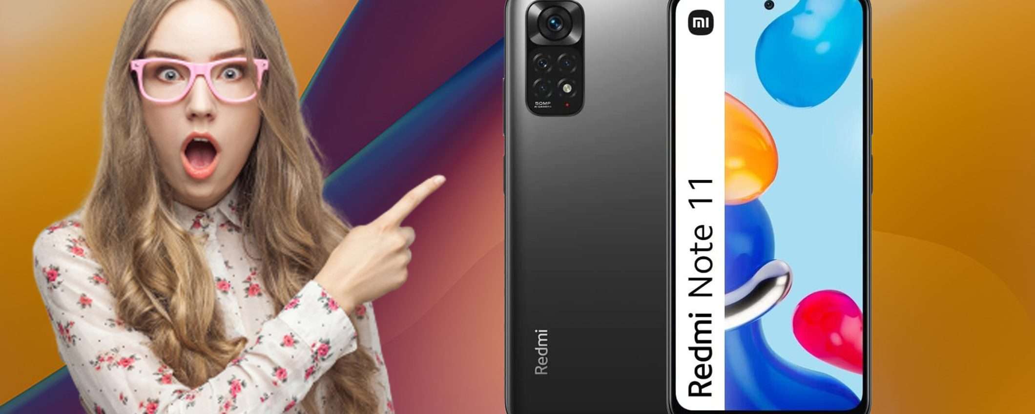 Redmi Note 11: il prezzo scende a 163€ grazie ad uno sconto del 35%