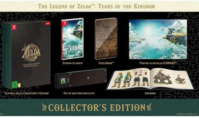 Zelda Tears of The Kingdom collector's edition