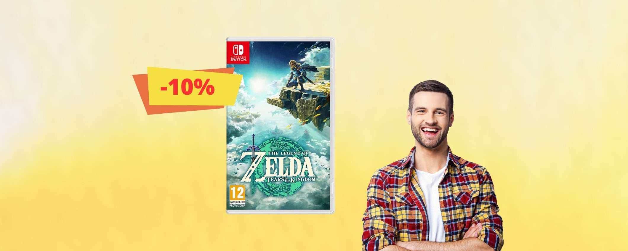 Zelda Tears of The Kingdom esce venerdì: ricevilo al D1 con uno SCONTO