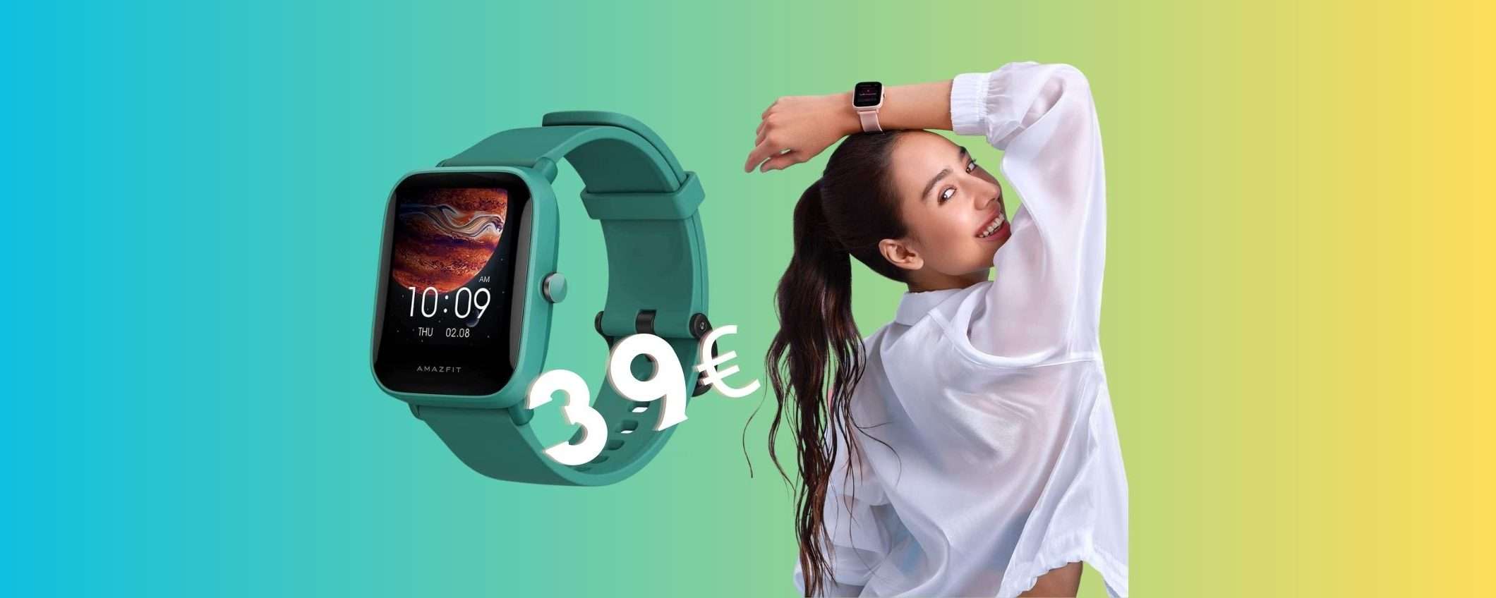 Amazfit Bip U Pro: smartwatch con 60 profili sport e Alexa integrato a 39€