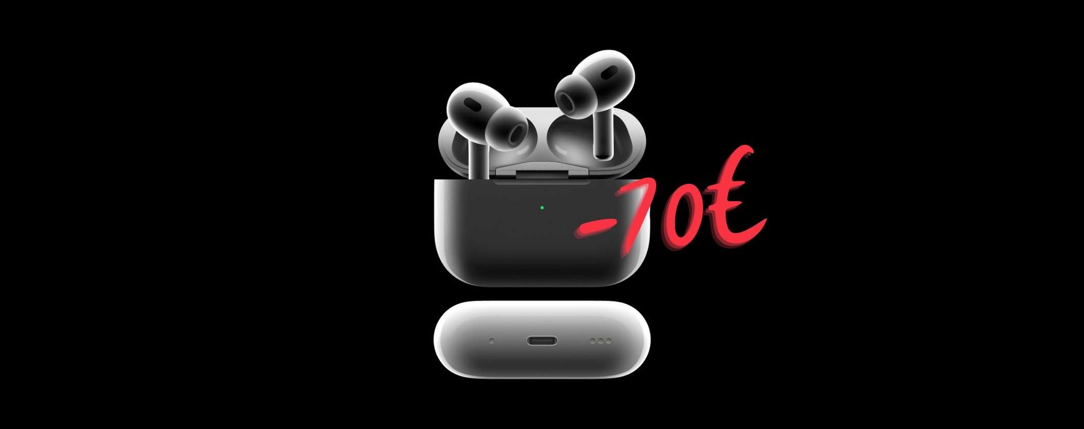 Apple AirPods Pro 2: Audio Spaziale e RISPARMIO di 70€ su eBay