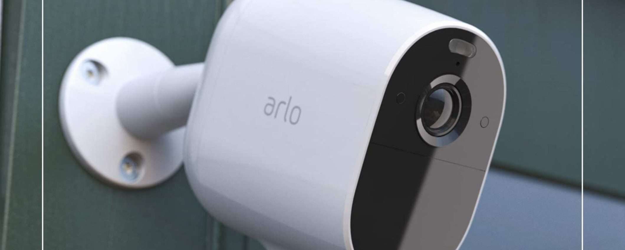 Arlo Essential XL, sicurazza TOTALE fuori e dentro casa (-35% Amazon)