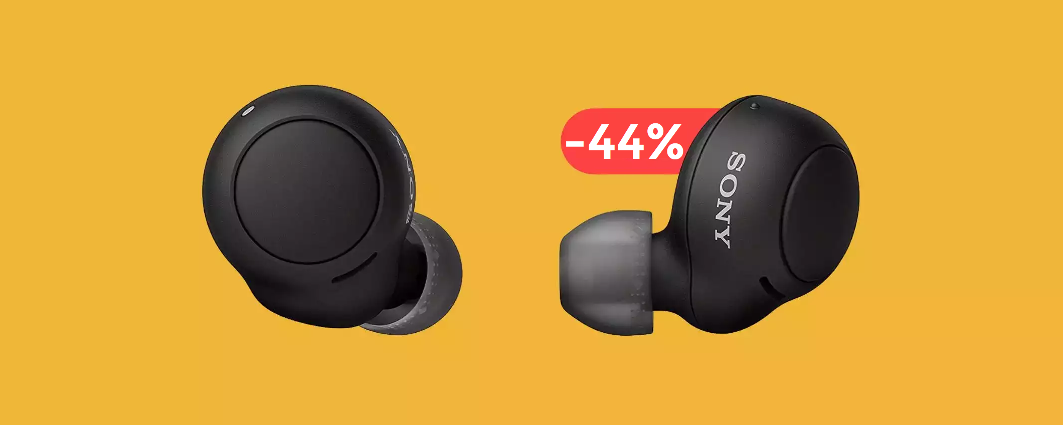 Auricolari Sony con audio a 360° e comandi VOCALI: bastano 55€