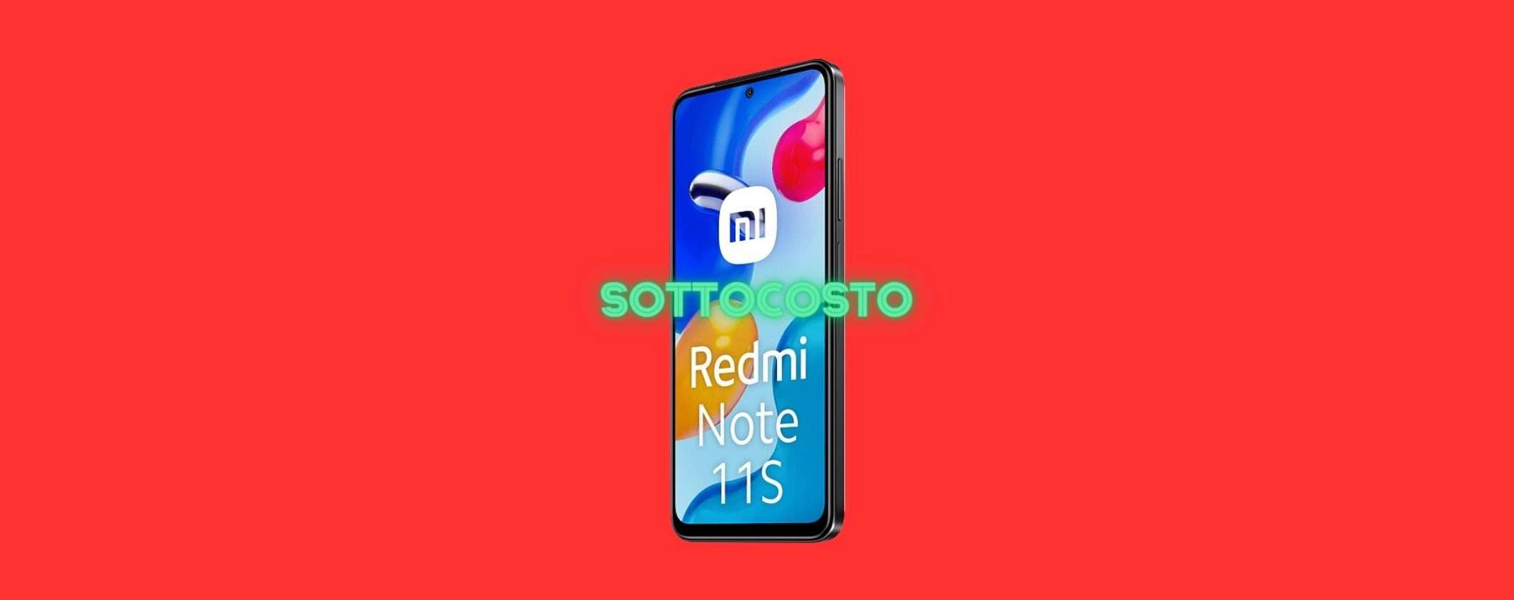 BOMBA Redmi Note 11S su MediaWorld: solo 199€