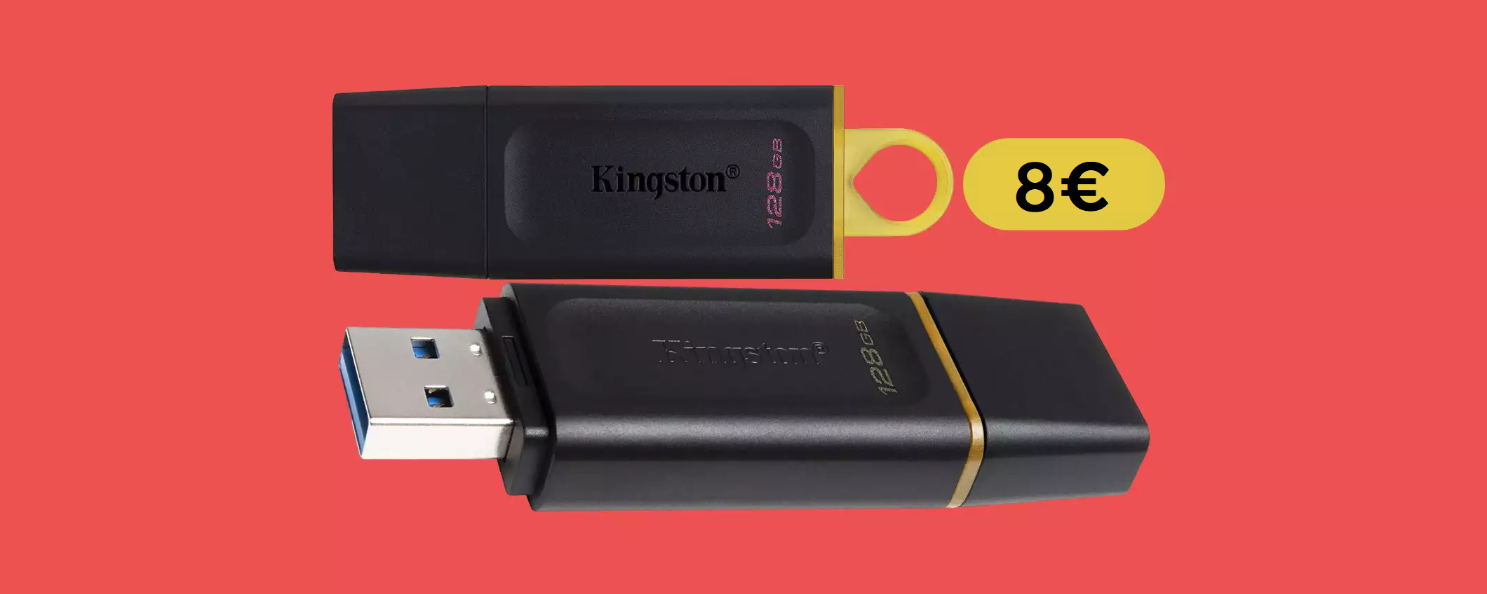 Chiavetta USB 128GB: la migliore che puoi acquistare con appena 8€