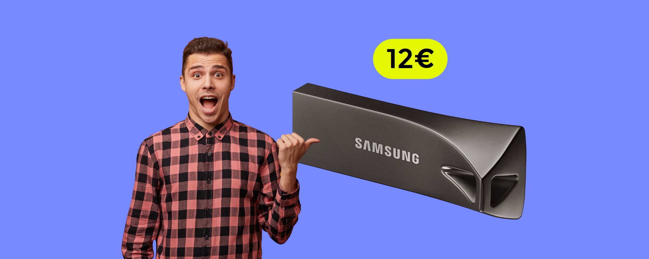 Chiavetta USB 32GB Samsung: non troverai di meglio ad appena 12€