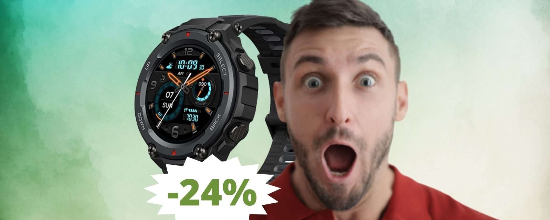 Amazfit T-Rex Pro: lo smartwatch definitivo a questo prezzo ridicolo