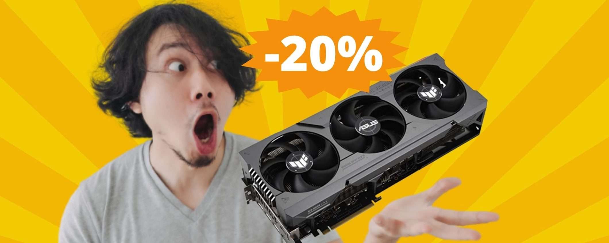 ASUS NVIDIA RTX 4090: già in super sconto su Amazon