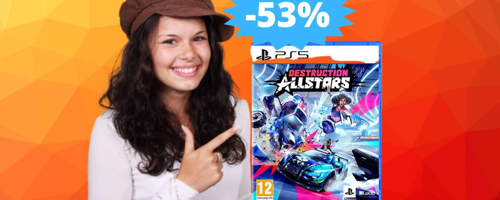 Destruction All Stars PS5: puro divertimento ad uno sconto FOLLE del 53%