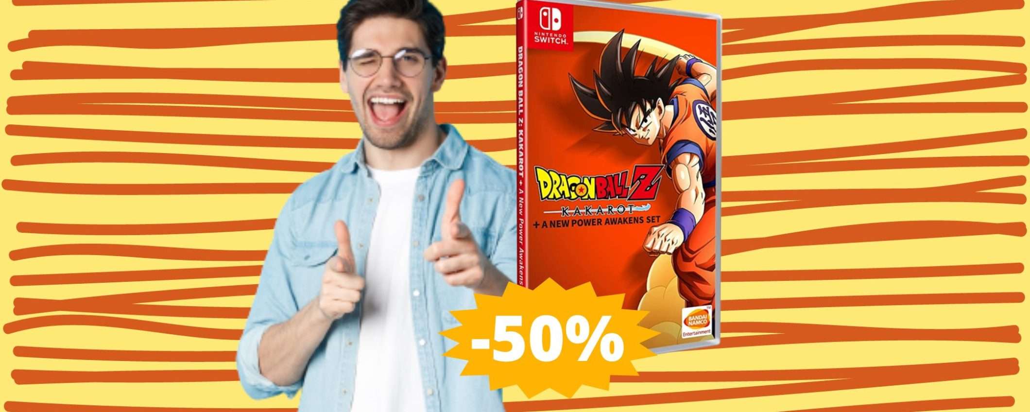 Dragon Ball Z Kakarot: sconto FOLLE del metà prezzo su Amazon