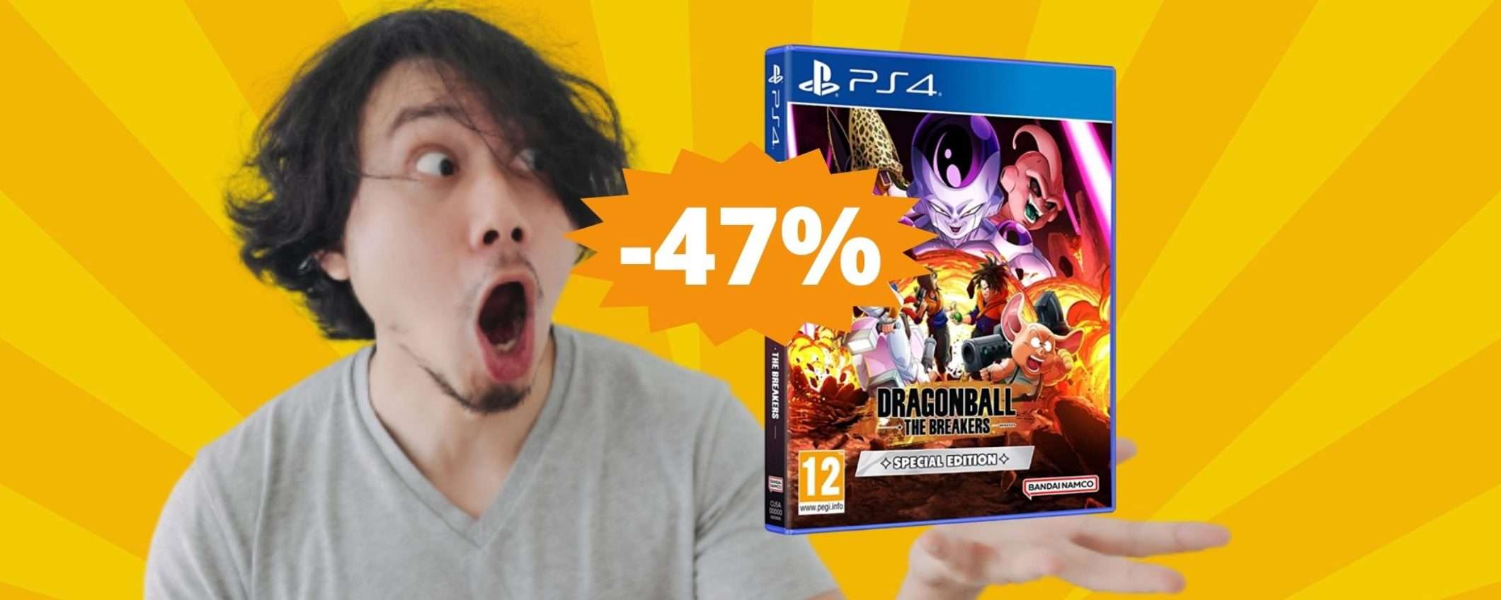 Dragon Ball The Breakers PS4: sconto FOLLE su Amazon