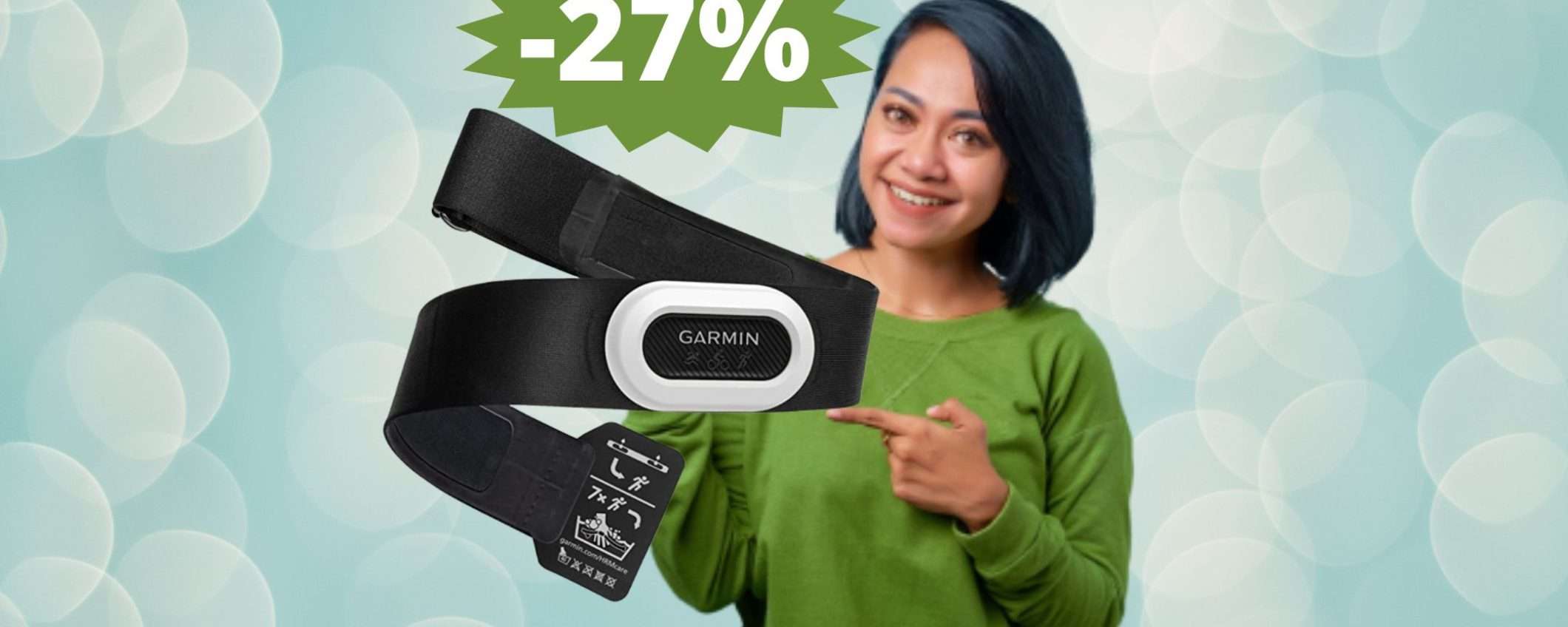 Garmin HRM-Pro Plus: la fascia cardio in super sconto su Amazon