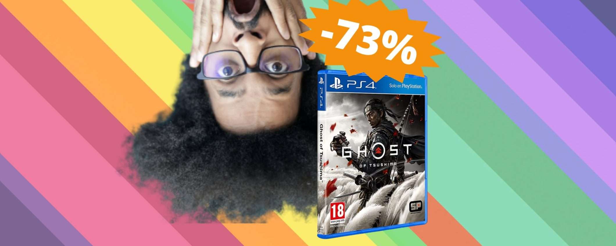 Ghost of Tsushima PS4: sconto IMPERDIBILE del 73%