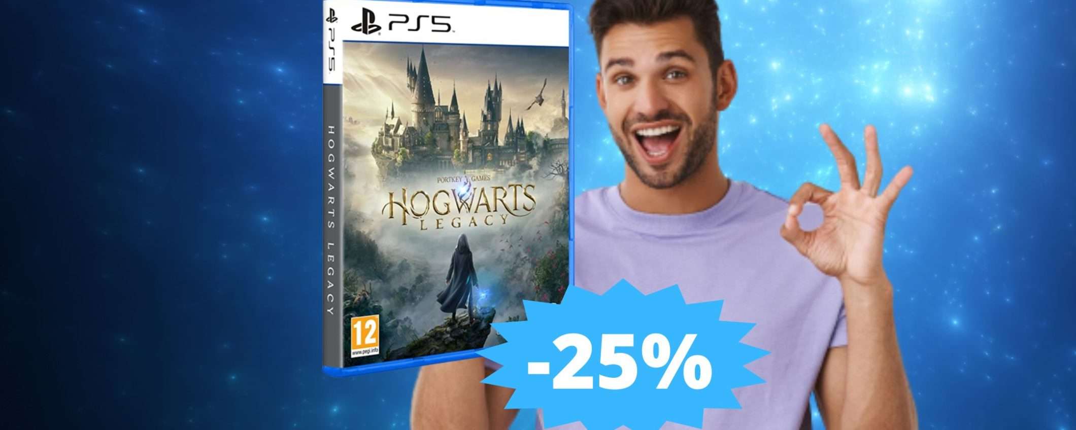 Hogwarts Legacy PS5: vivi l'avventura magica in sconto su Amazon