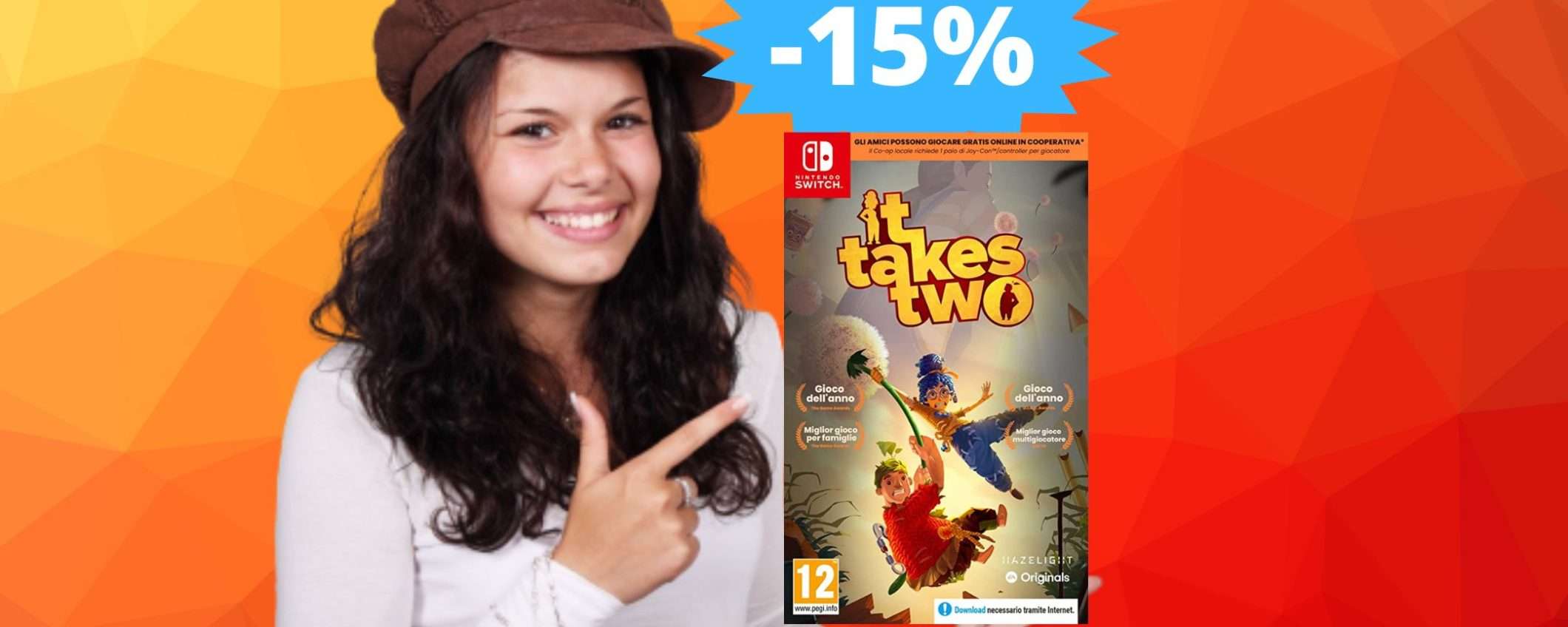 It Takes Two: il gioco per Nintendo Switch oggi in sconto