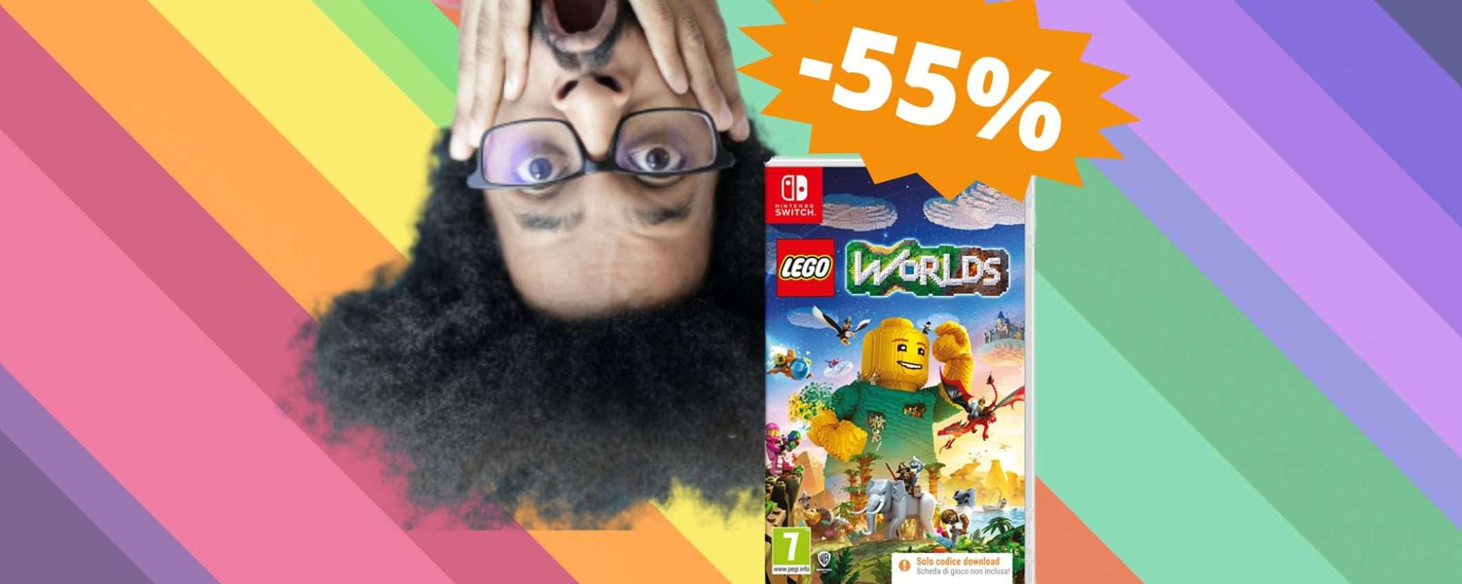 Lego Worlds: un'avventura unica per Nintendo, in MEGA sconto