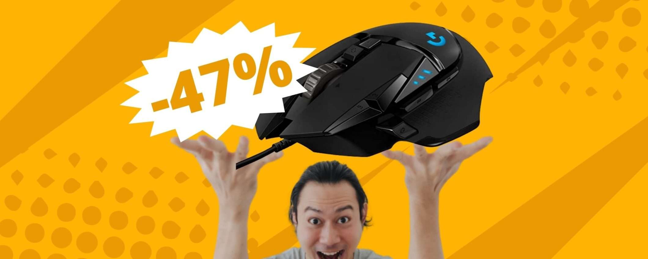 Logitech G502 HERO: mouse da gaming ad altissime prestazioni