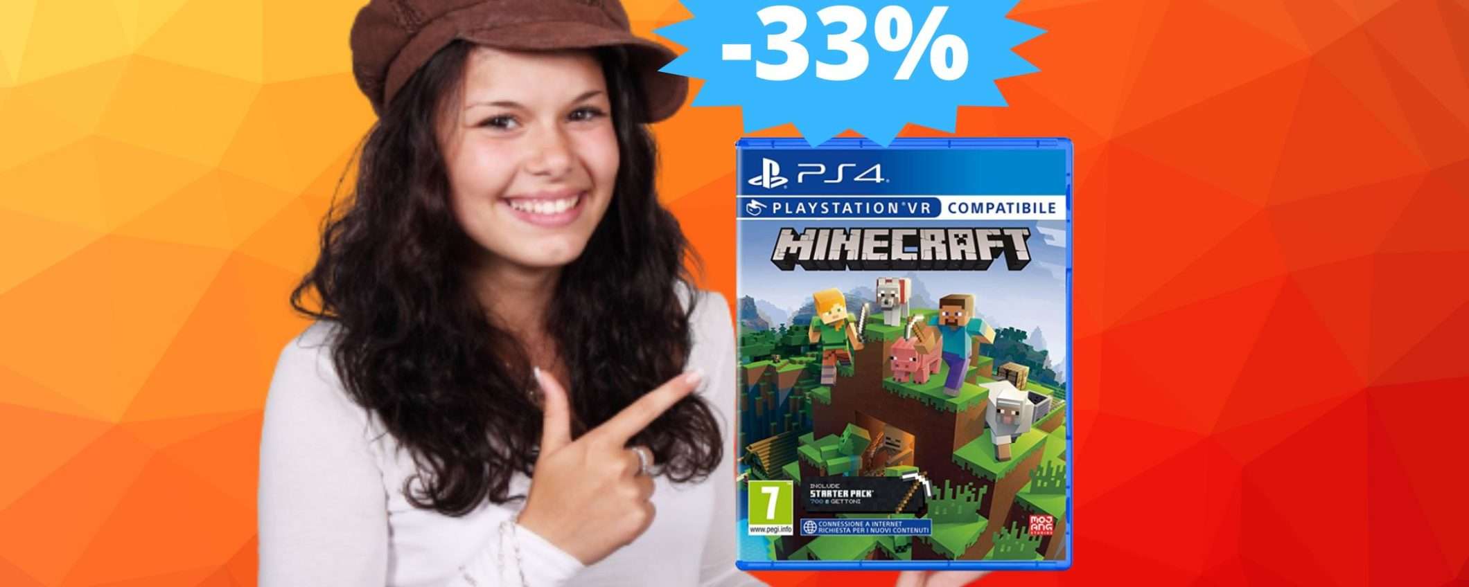 Minecraft PS4: ottimo sconto per uno dei giochi più amati di sempre