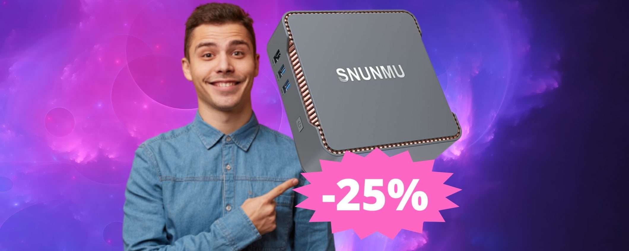 Il mini PC che stavi cercando, oggi a meno di 100 euro