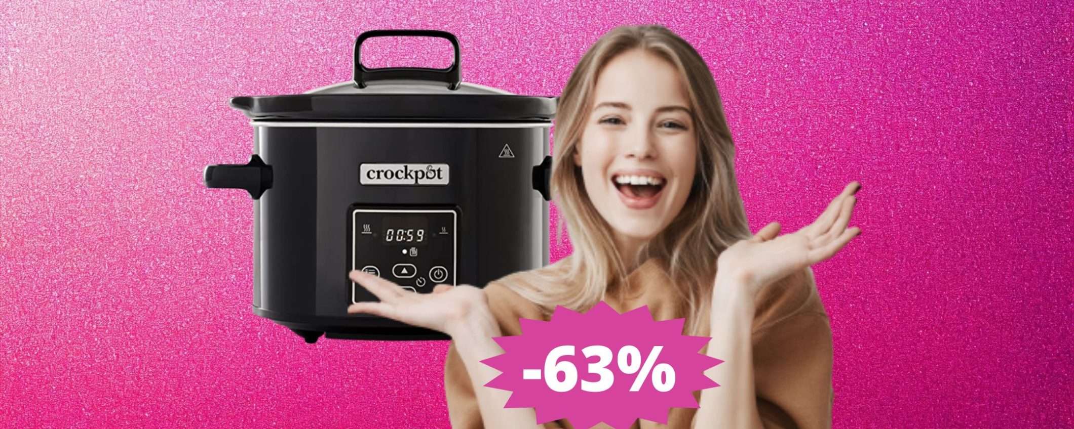 Pentola Elettrica Crock-Pot: alta qualità in SUPER sconto su Amazon