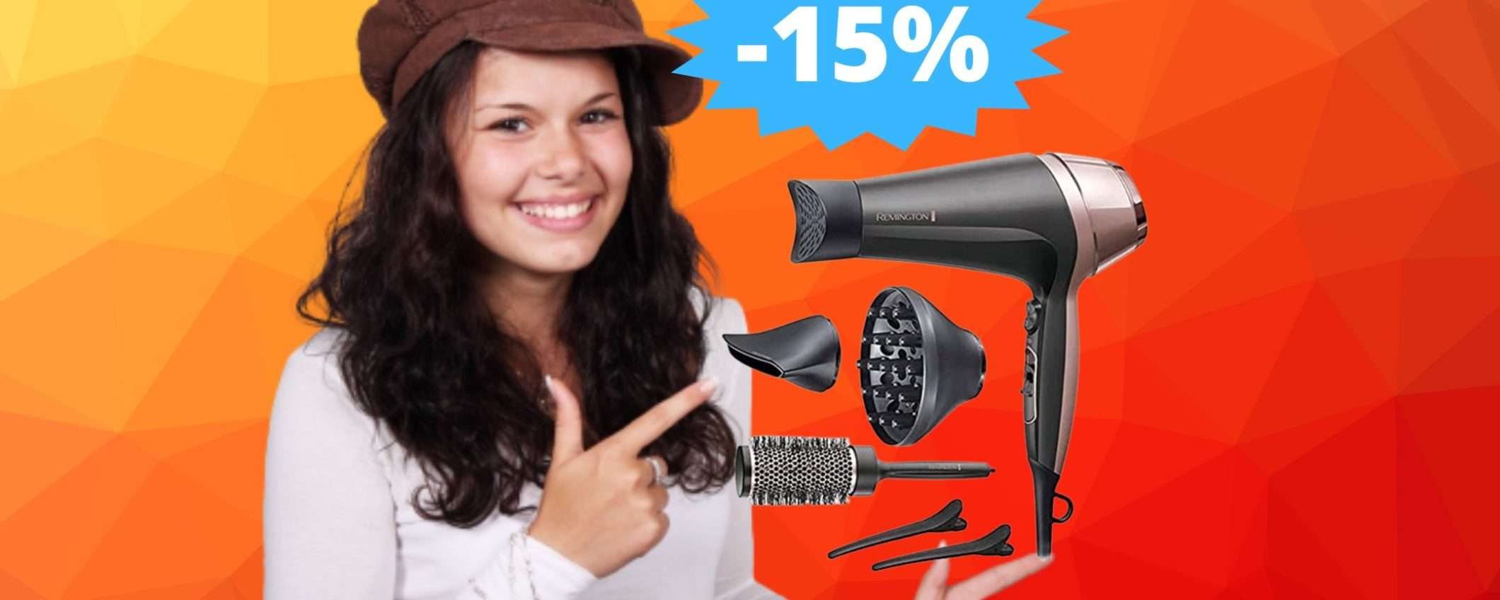 Asciugacapelli professionale Remington: l'offerta che cercavi