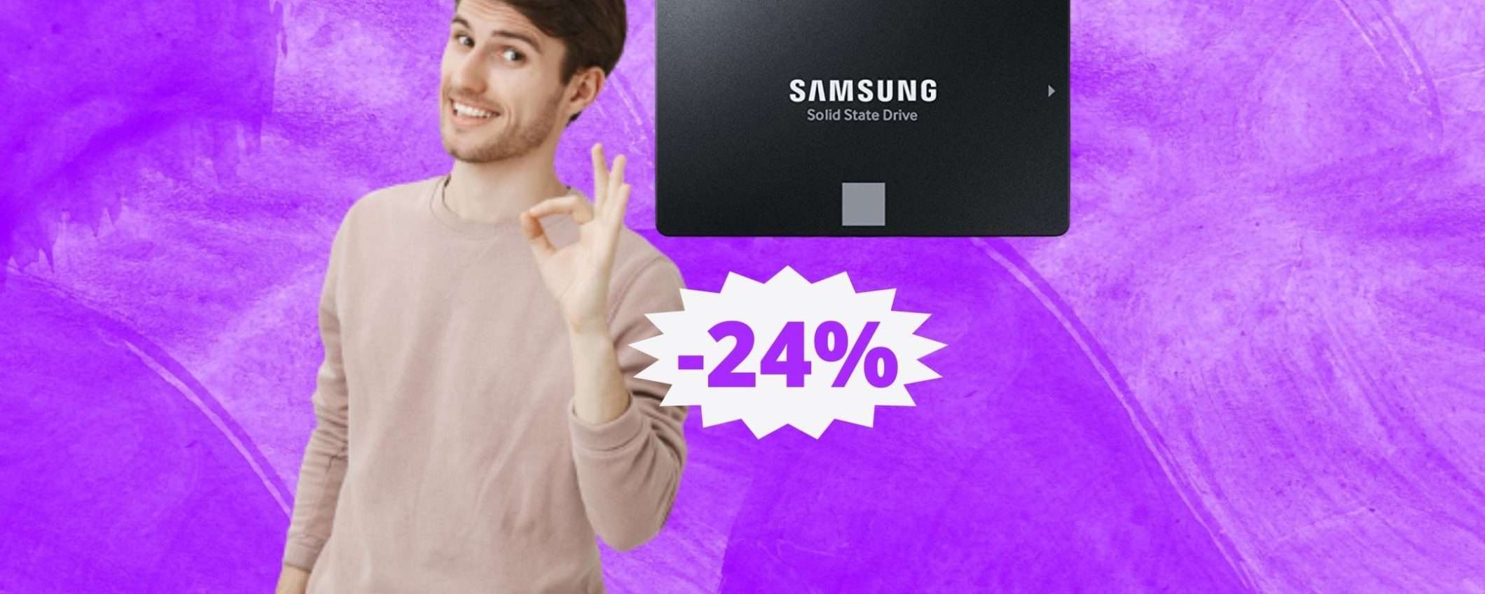 SSD interno Samsung 870 EVO: velocità, affidabilità e super sconto