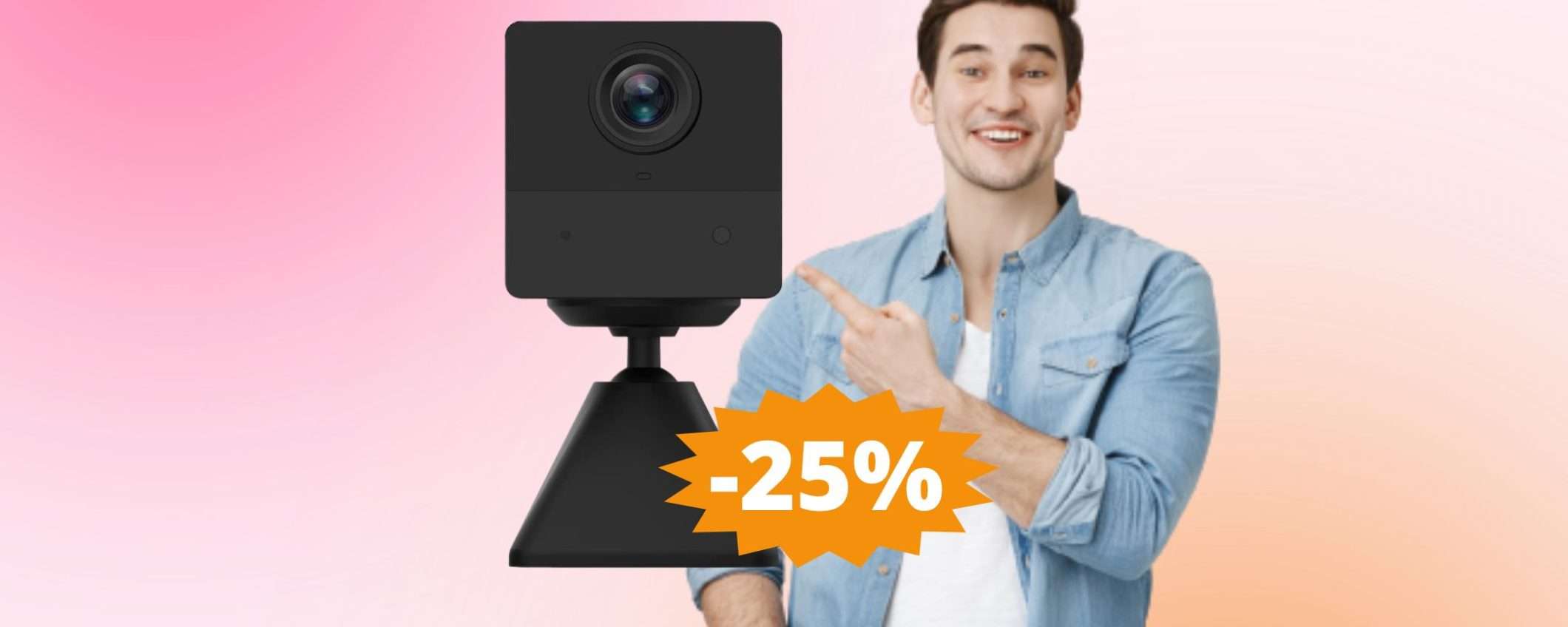 EZVIZ Telecamera WiFi Interna: massima sicurezza, minima spesa (-25%)