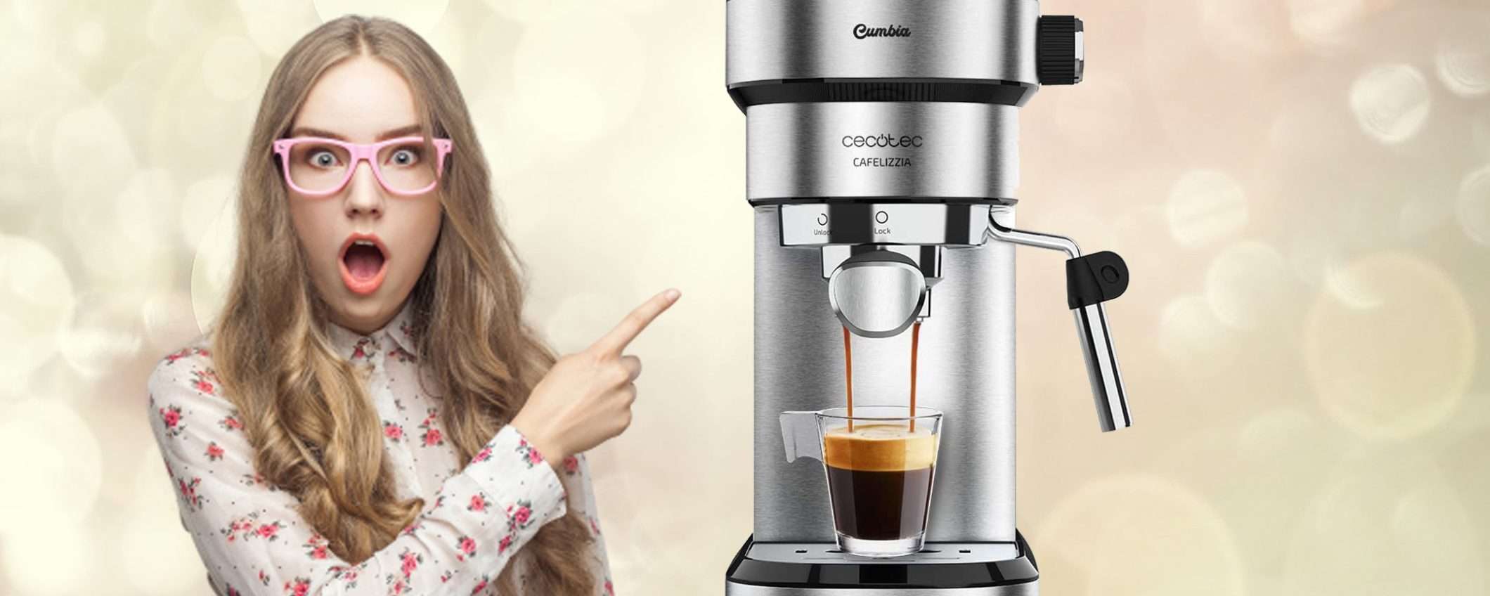 Fantastica macchina per caffè e cappuccino in OFFERTA su Amazon, imperdibile