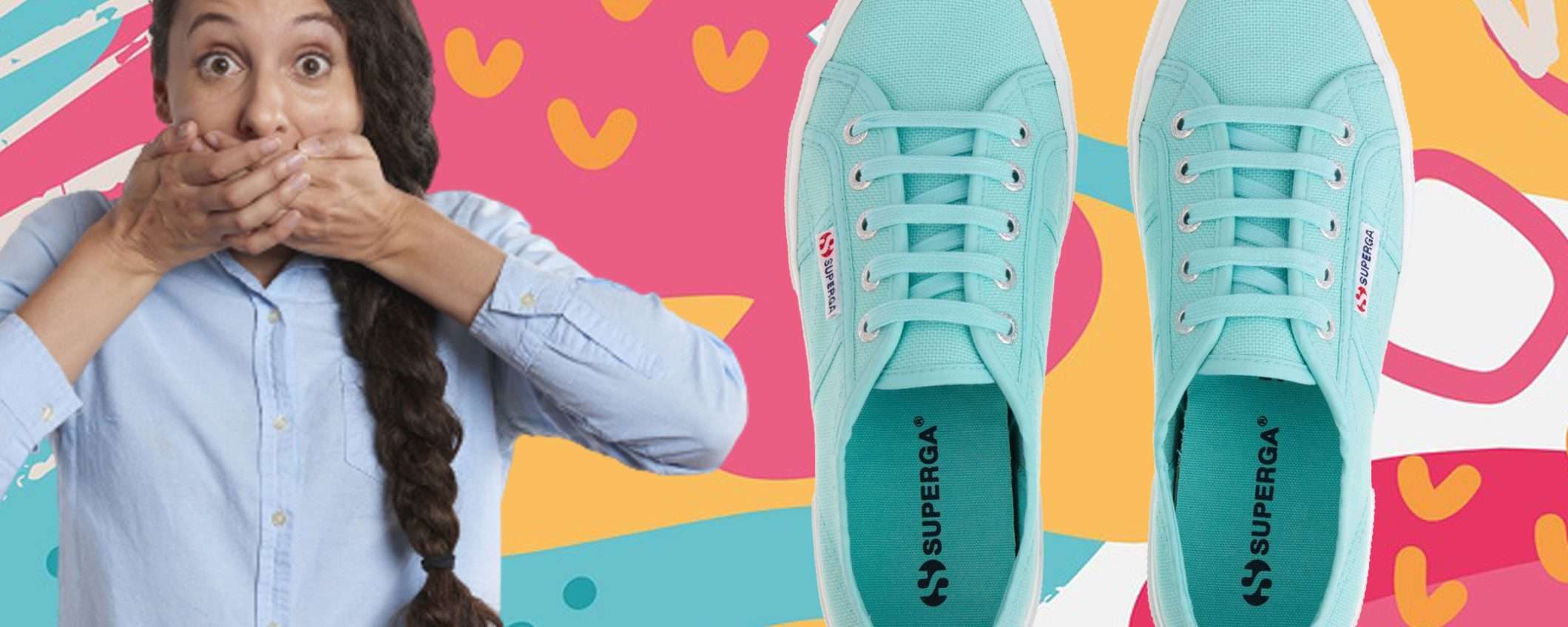 Fantastiche sneakers Superga: sconto BOMBA del 69% su eBay