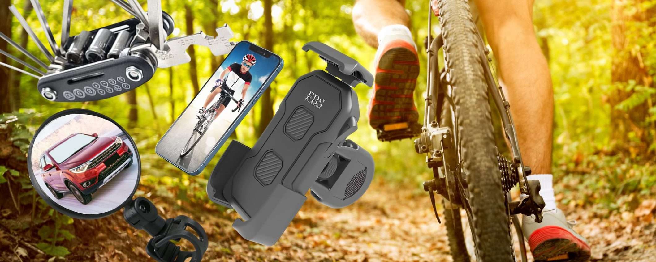 Bicicletta che passione: 3 gadget INDISPENSABILI a meno di 10€