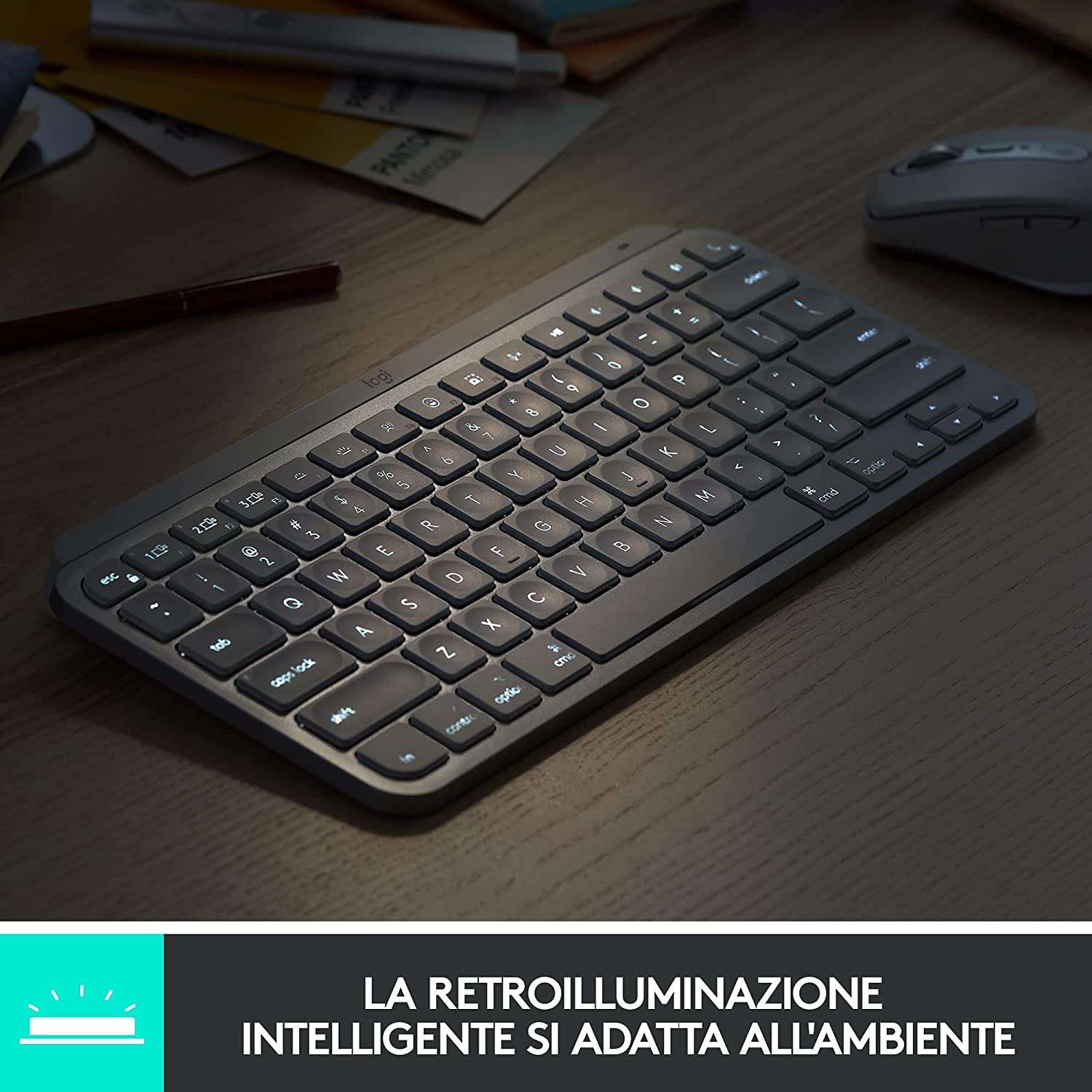 logitech-mx-keys-mini-tastiera-mini-prezzo-amazon-retroilluminazione