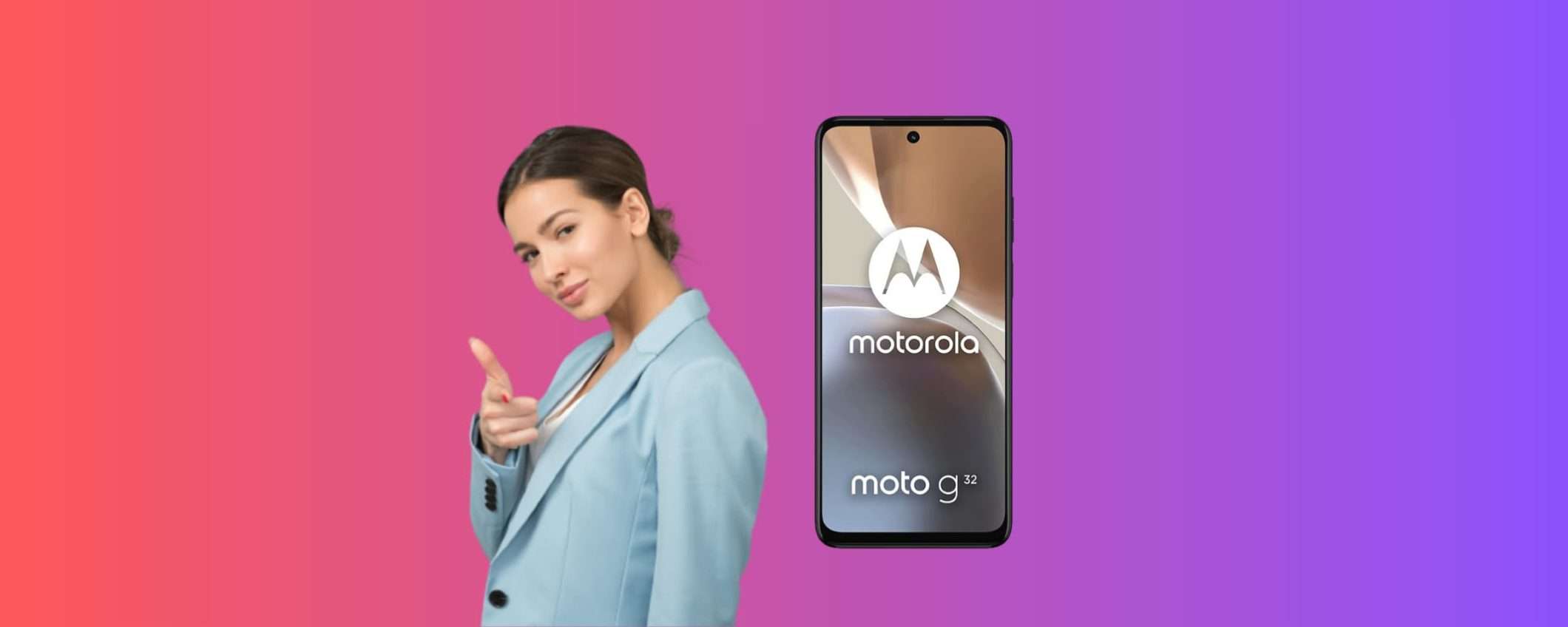 Motorola Moto G32 al miglior prezzo con i Mega Sconti di MediaWorld