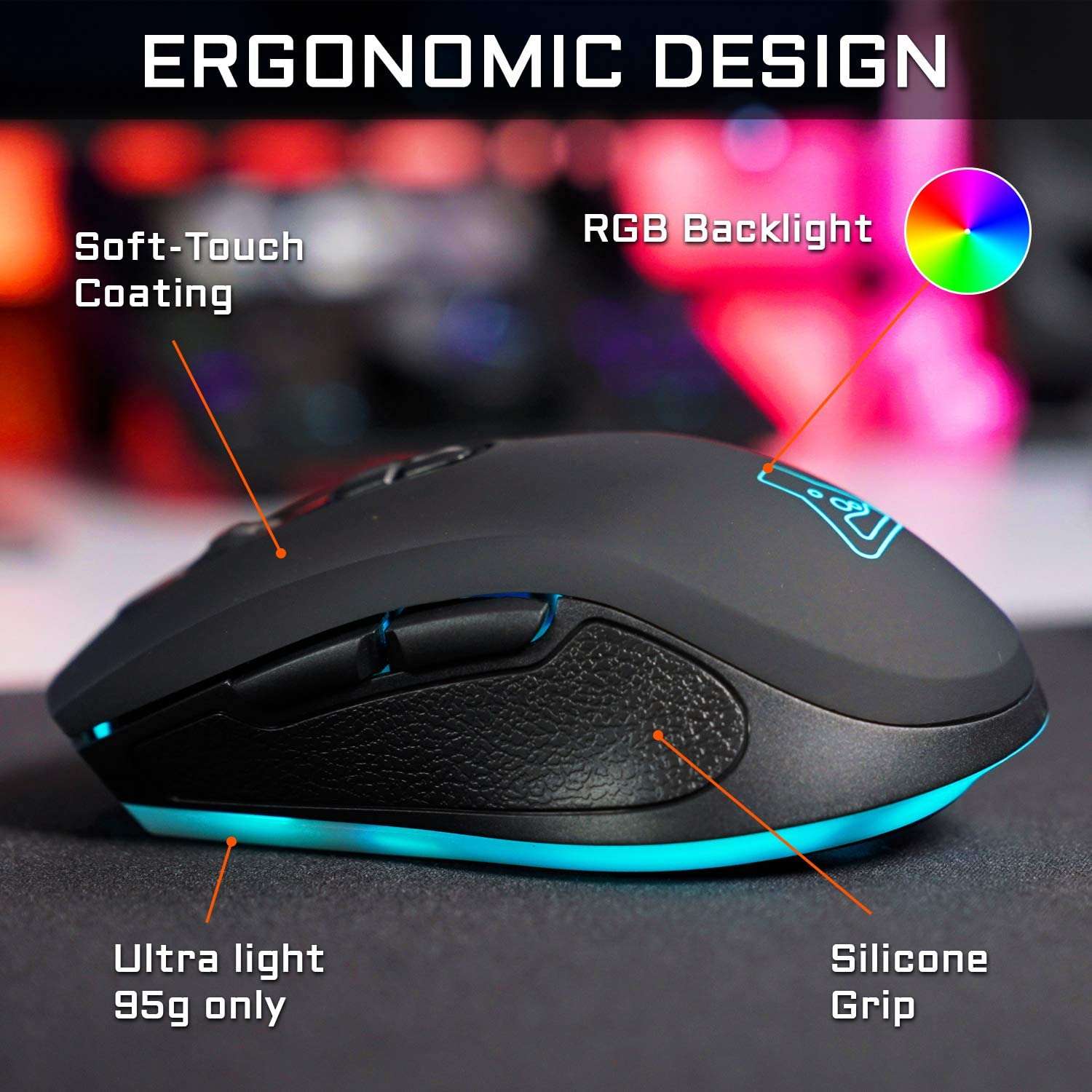 mouse-wireless-gaming-meta-prezzo-amazon-ergonomico