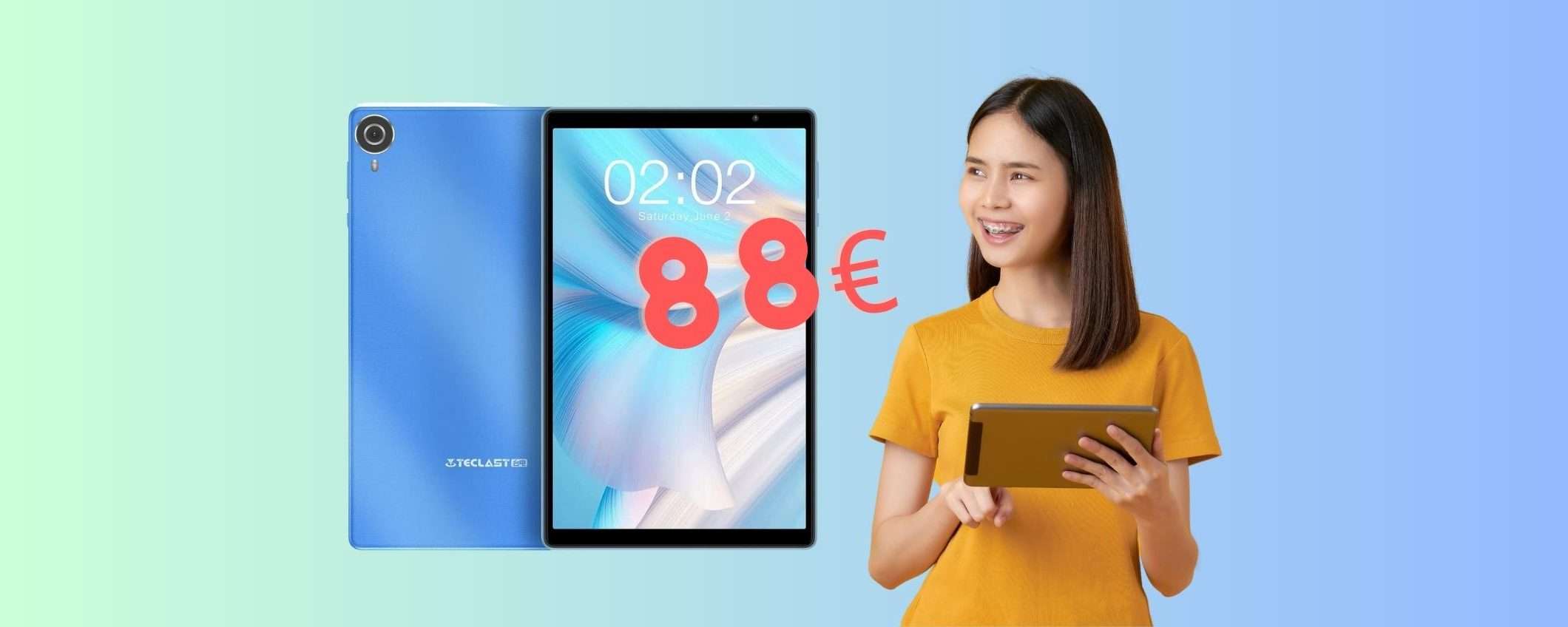 Torna in OFFERTA Teclast P25T, il tablet da 10 pollici con Android 12 a 88€