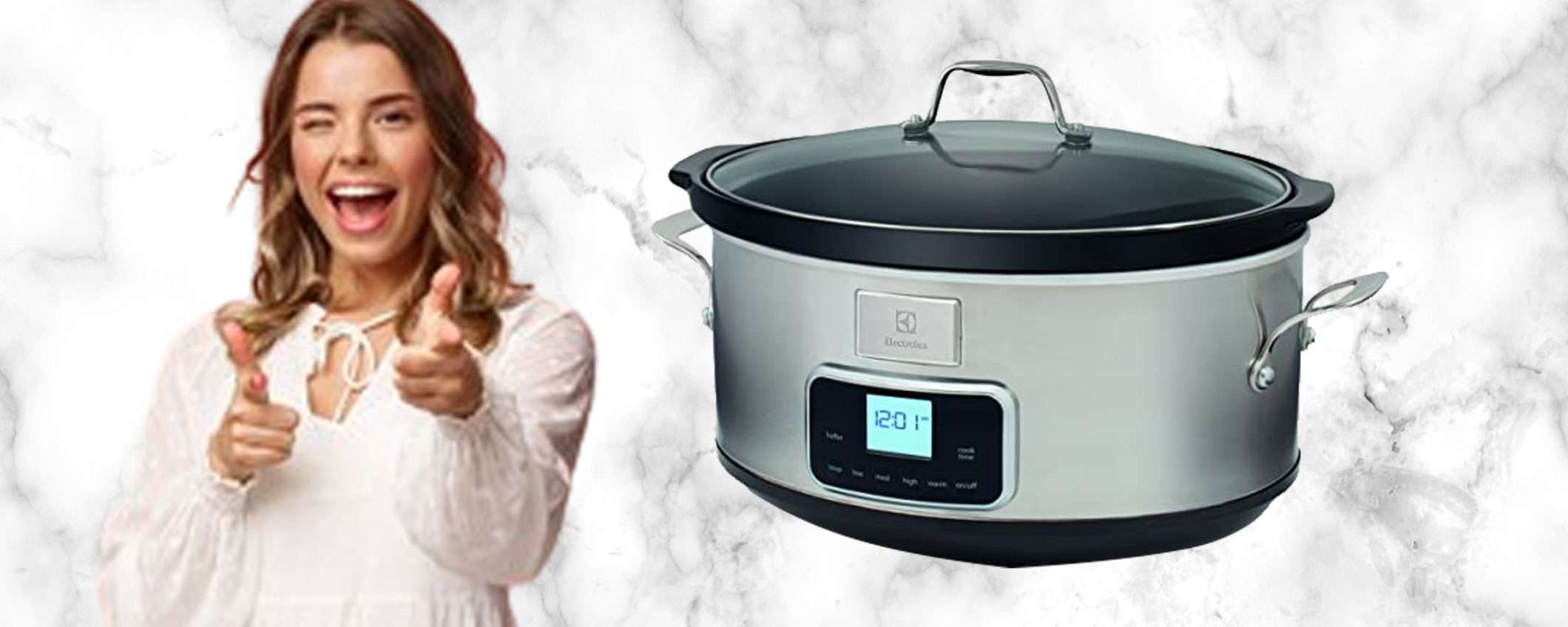 Pentola elettrica Slow Cooker Electrolux: sconto FOLLE del 50% (Amazon)