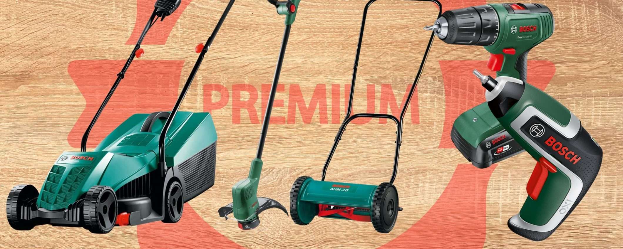 Bosch, BOMBE premium su Amazon: prezzi SHOCK su giardinaggio e fai da te