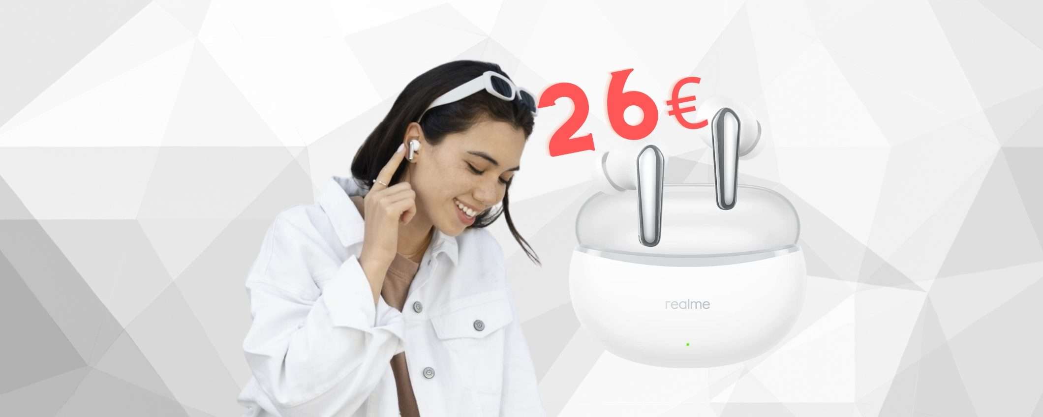 Realme Buds Air 3 Neo a 26€ su Amazon sono un vero AFFARE