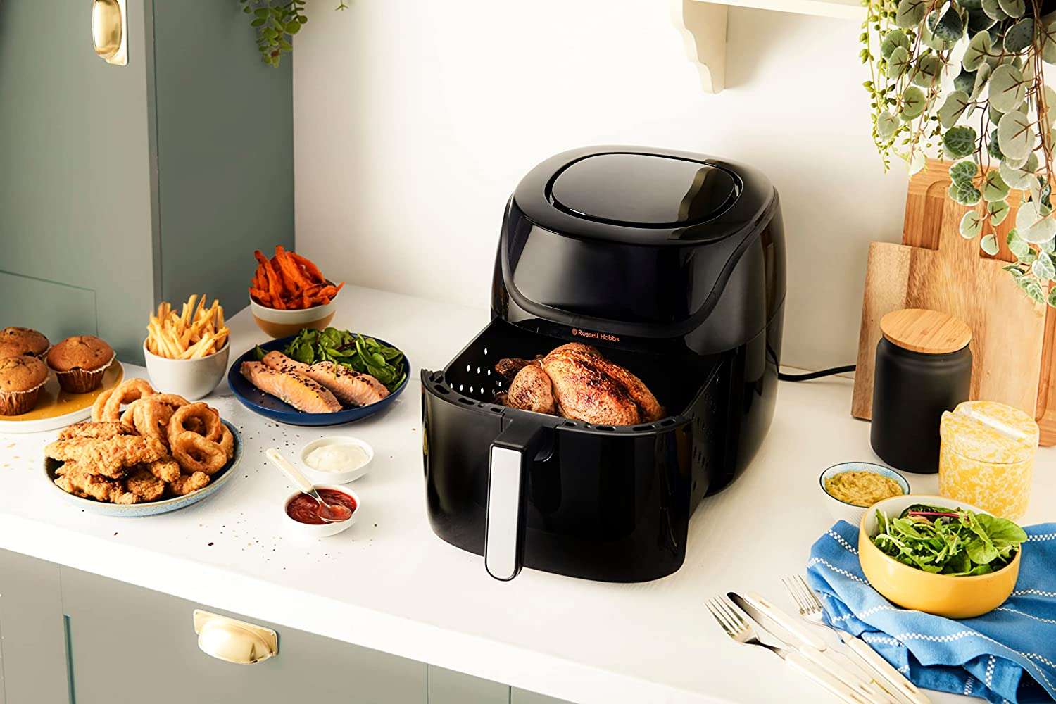 russell-hobbs-friggitrice-aria-8-lt-minimo-storico-amazon-cestello