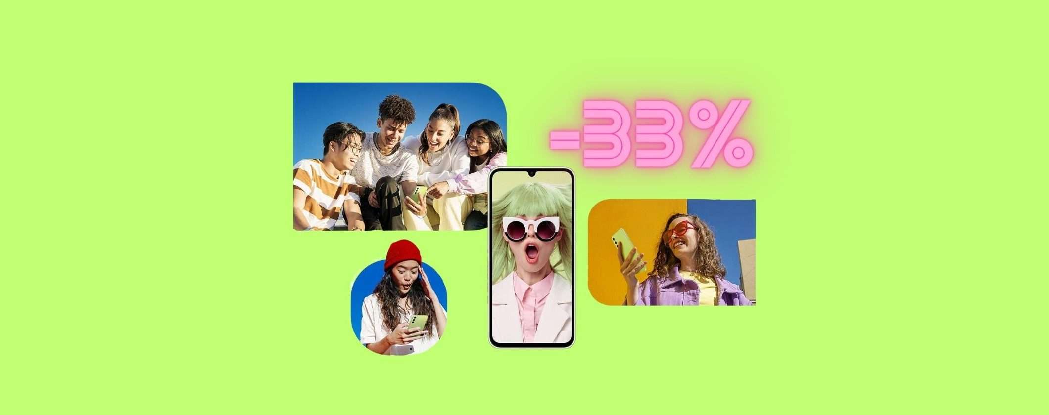 Samsung Galaxy A34: acquistalo 33% di SCONTO su MediaWorld