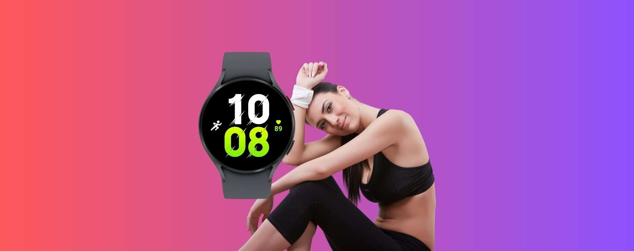 Samsung Galaxy Watch5: su Amazon 100€ di SCONTO, deve essere tuo