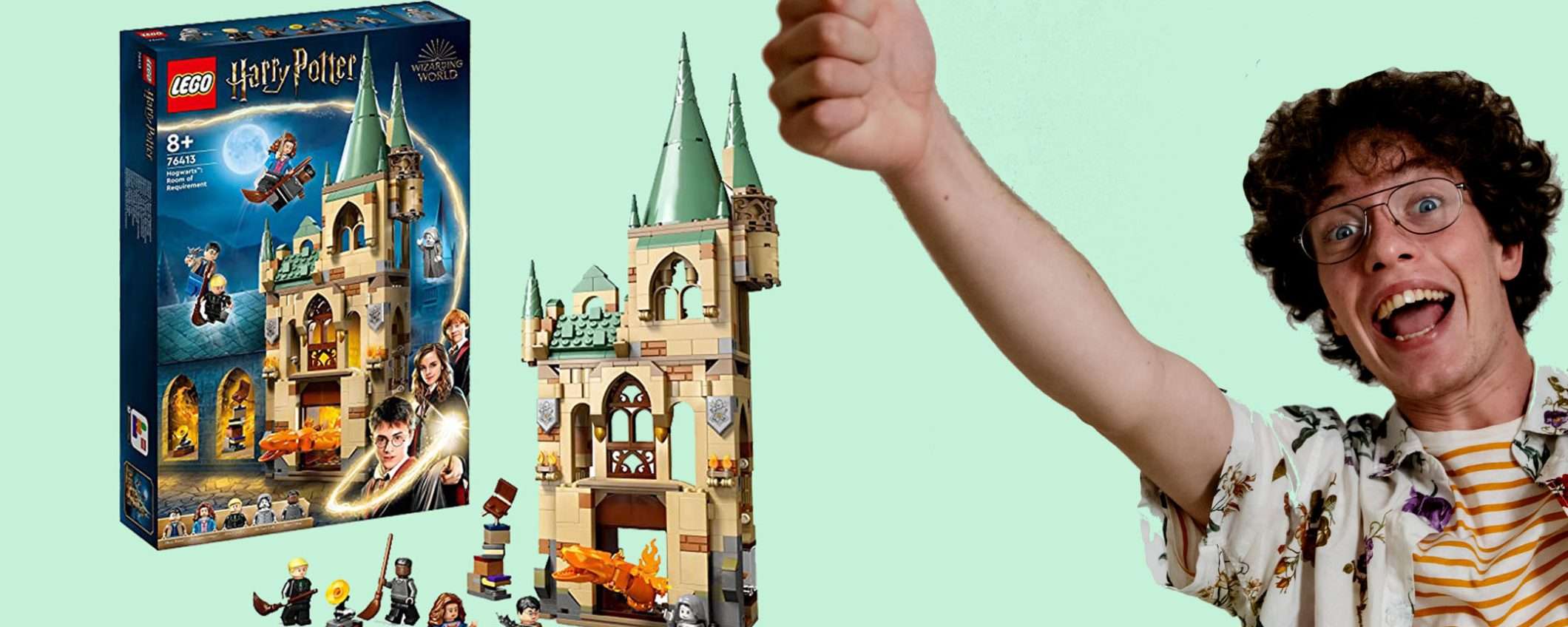 LEGO Harry Potter la Stanza delle Necessità in offerta su Amazon (-30%)