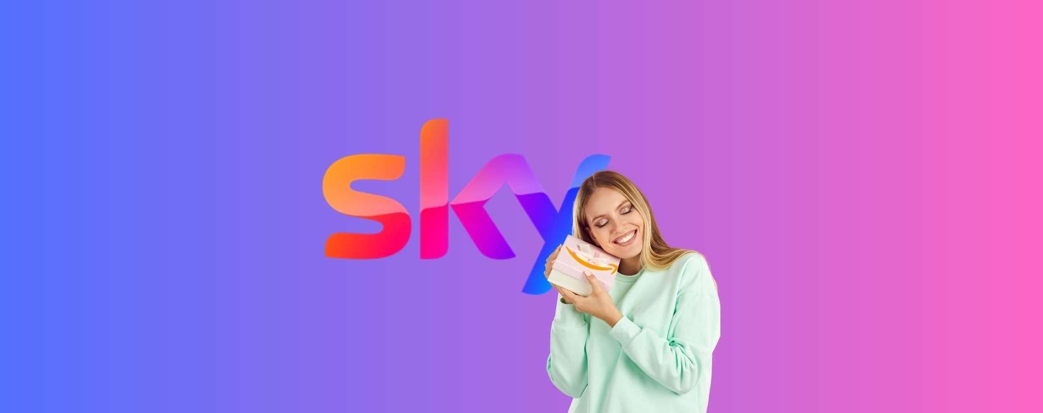 Sky ti REGALA un Buono Amazon da 50€