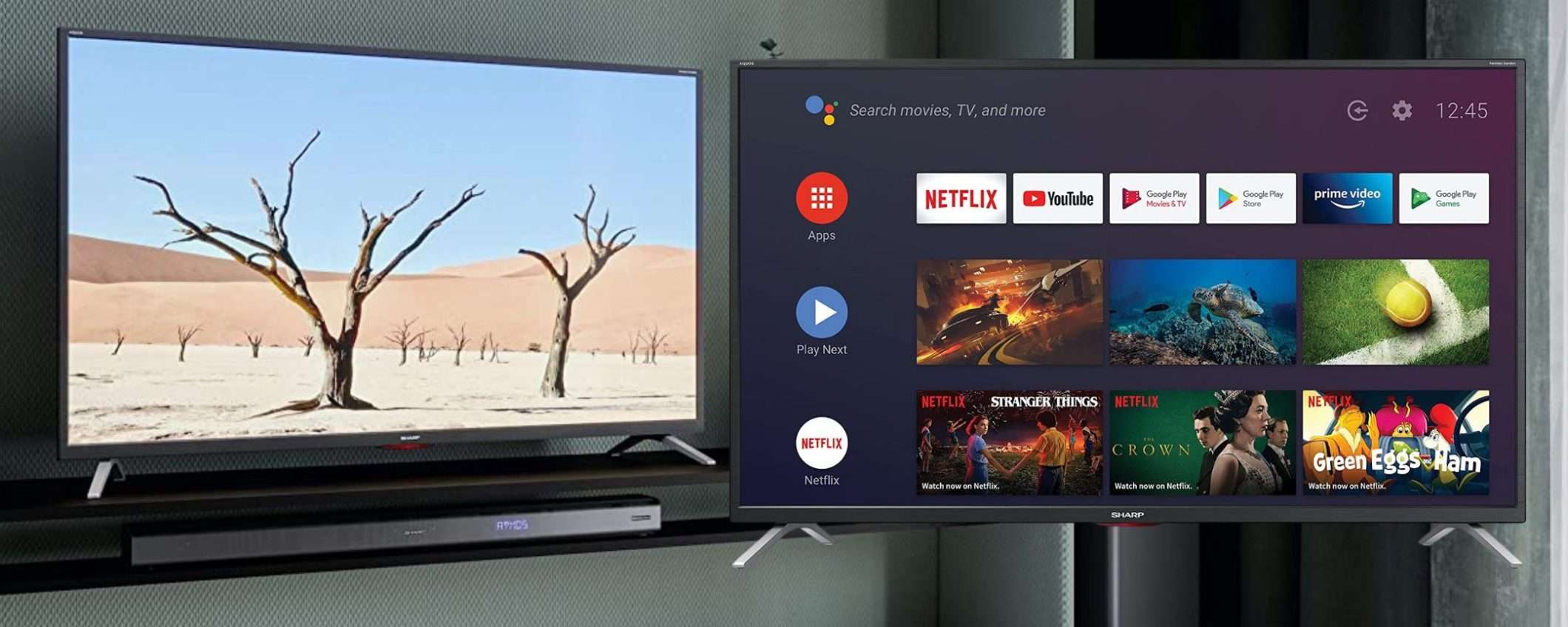 Amazon, FUORI TUTTO televisori: smart TV Android Sharp da 32