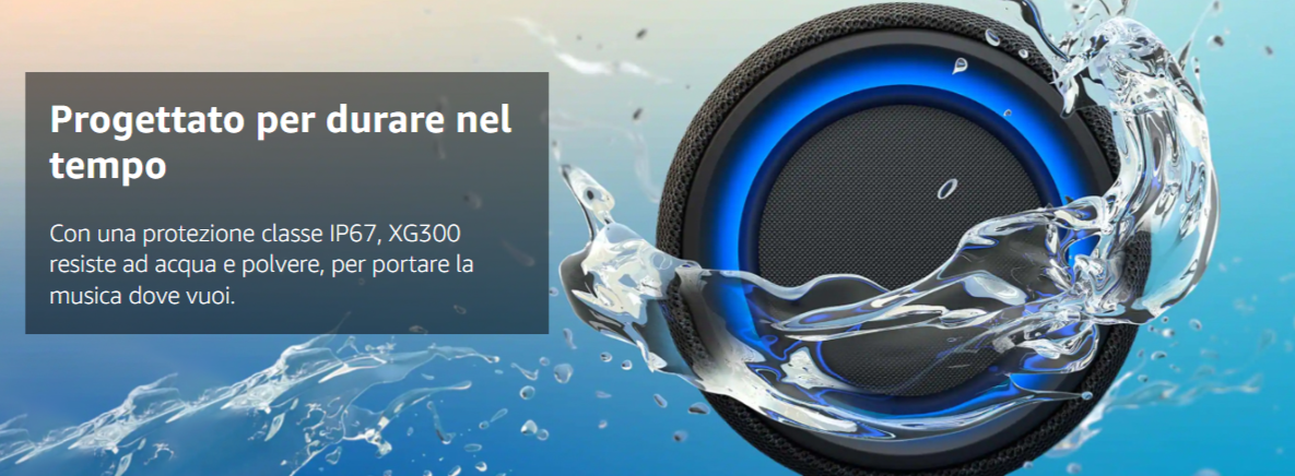 sony-srs-xg300-migliore-speaker-portatile-wireless-meta-prezzo-resistente-acqua