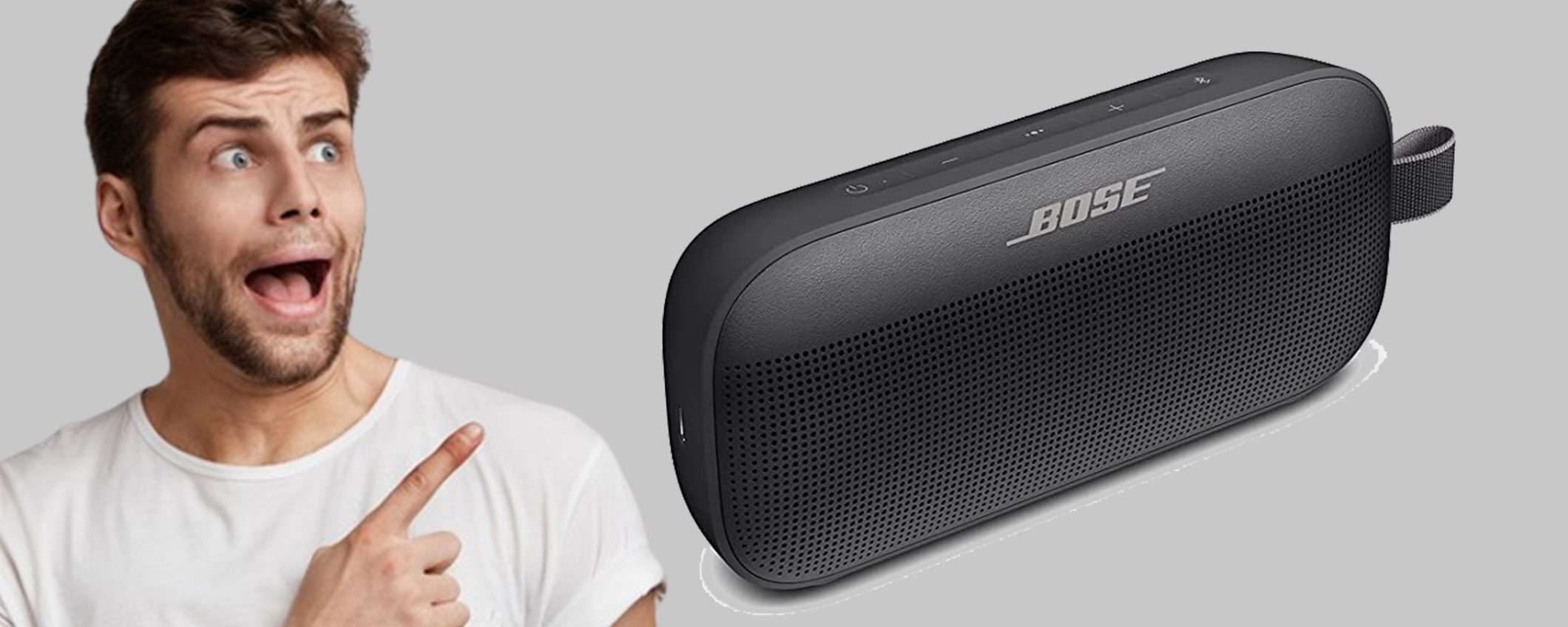 Speaker Bluetooth impermeabile Bose: sconto TOP del 26% su Amazon