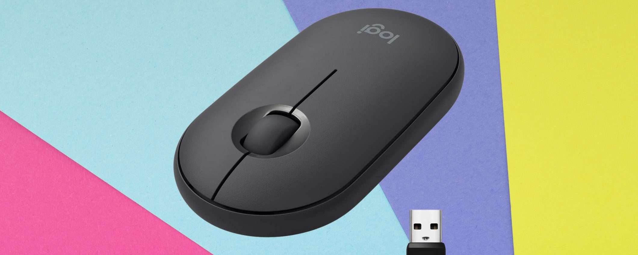 Logitech Pebble è il mouse wireless da avere in BORSA: 43% di sconto