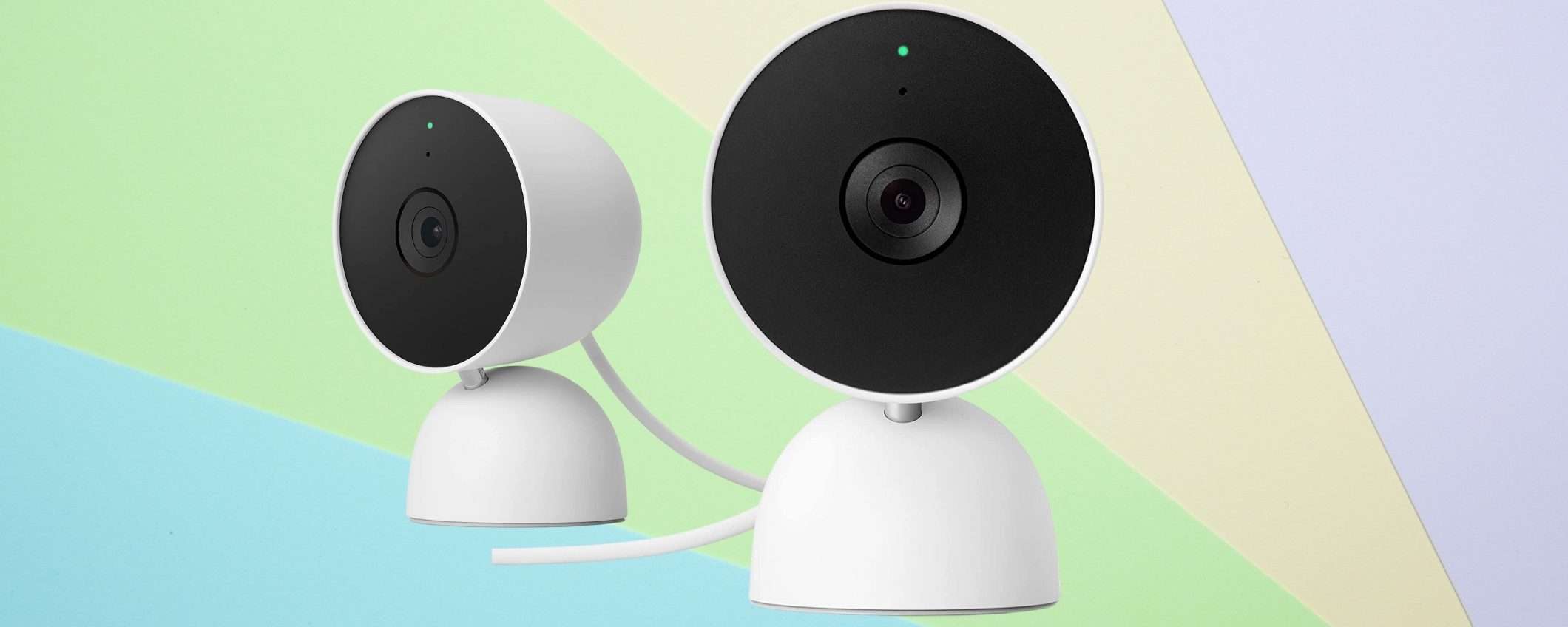 Telecamera di sicurezza Google, piccola ma che vista: 30€ di sconto