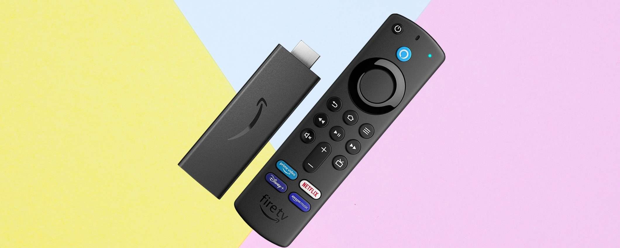 Fire TV STICK per far rinascere il televisore vecchio: ora al 33% di sconto