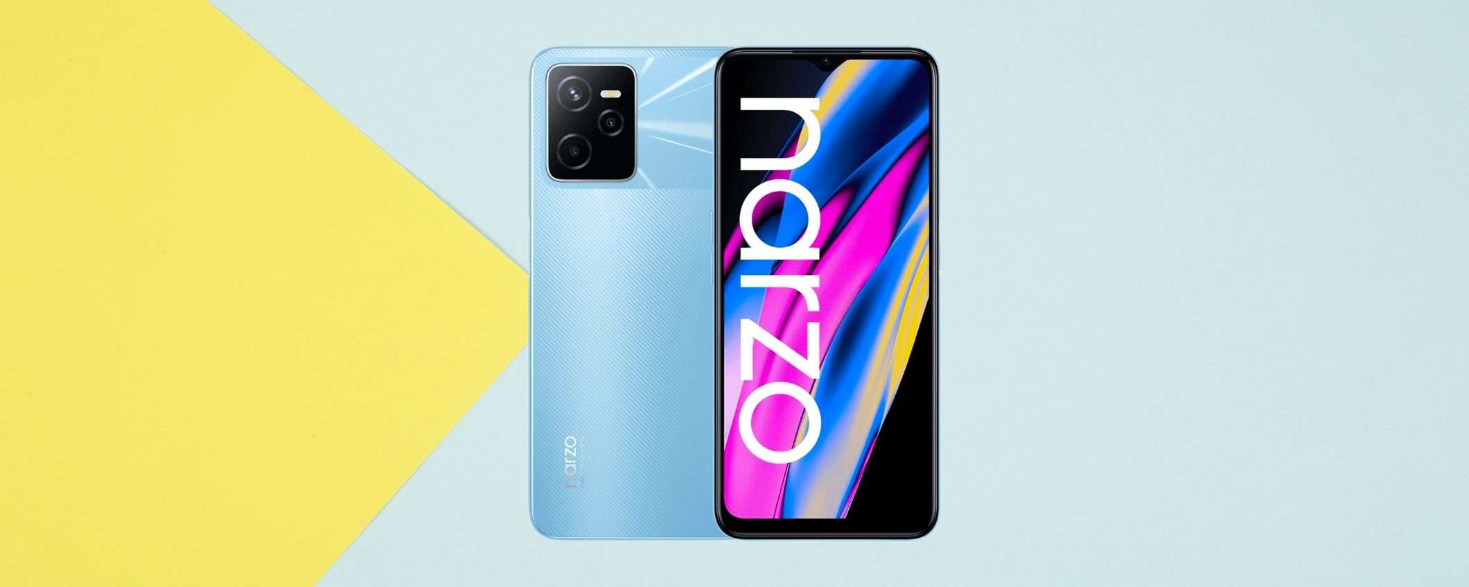 Realme Narzo 50A Prime, lo smartphone da 100€ che fa FURORE