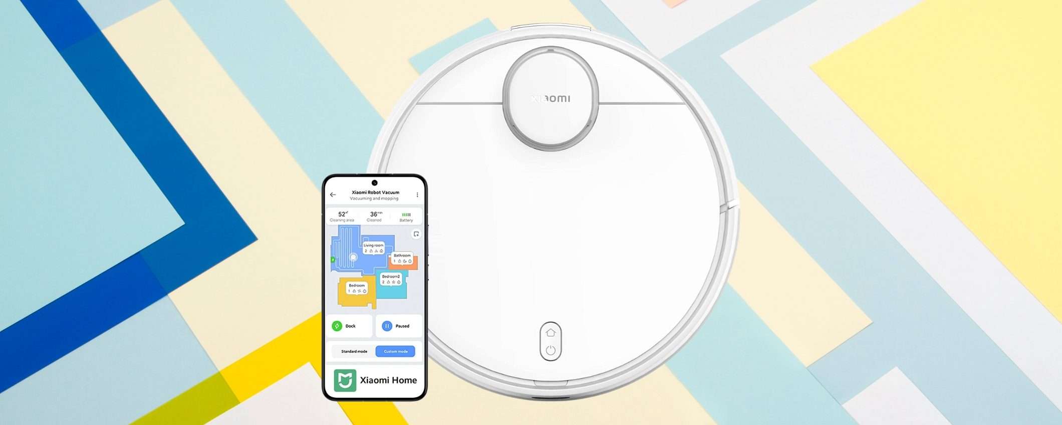 Xiaomi Robot Vacuum S12: lava, aspira e tu ti rilassi, 90€ di sconto ORA